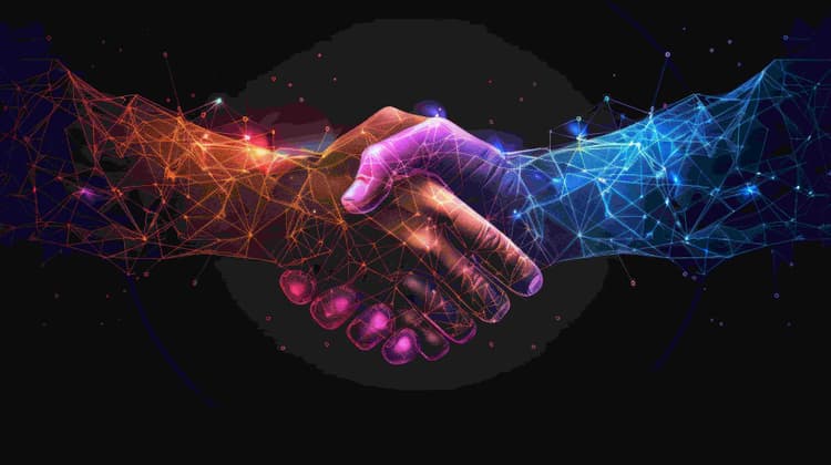 Hands typing on a laptop keyboard