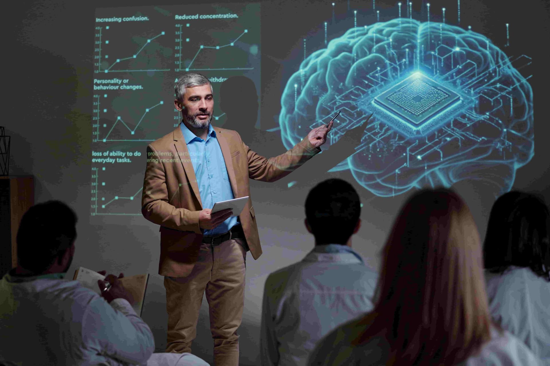 NLP model training and development process